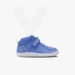 Vivobarefoot Primus Ludo Hi Preschool Schoenen Kinderen Blauw | NL409TL