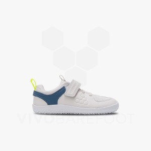 Vivobarefoot Primus Ludo Preschool Schoenen Kinderen Wit | NL358SZ