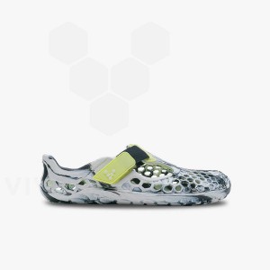 Vivobarefoot Ultra Bloom Juniors Schoenen Kinderen Obsidian Wit | NL394IR