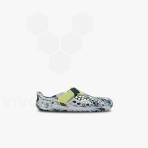 Vivobarefoot Ultra Bloom Preschool Schoenen Kinderen Obsidian Wit | NL389NN