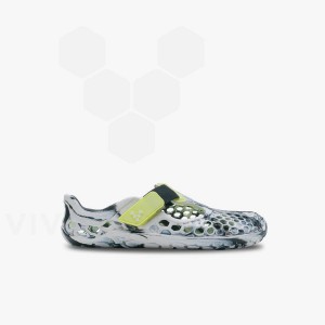 Vivobarefoot Ultra Bloom Schoenen Kinderen Obsidian Wit | NL391LQ