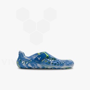 Vivobarefoot Ultra Bloom Schoenen Kinderen Blauw Lichtturquoise | NL393JE